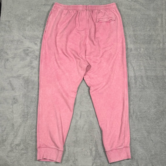 Nike NSW Arch Fleece Joggers Mens XXL Pink Desert Berry Sweatpants Casual Loose - Picture 2 of 13